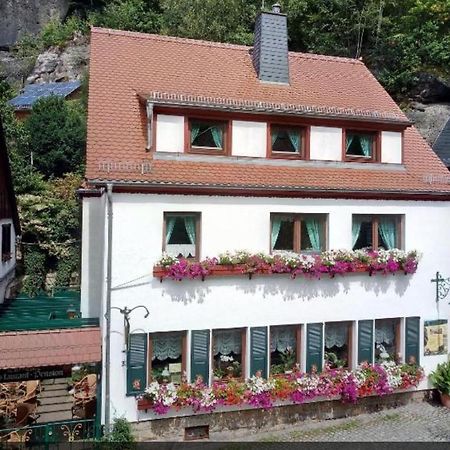 Pension Fuhrmann's Elb- Café Bad Schandau Extérieur photo
